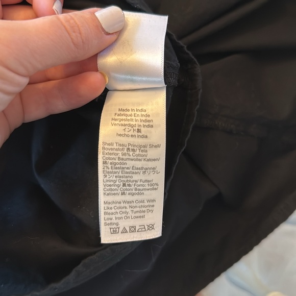 J. Crew black tiered long sleeve dress - Picture 6 of 8